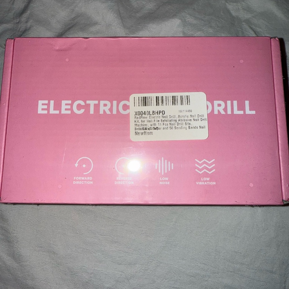 Pink Electric Nail Drill
